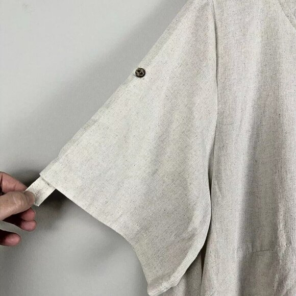 Minibee Oversized Baggy Casual Midi Dress Tunic Lagenlook - Picture 4 of 11